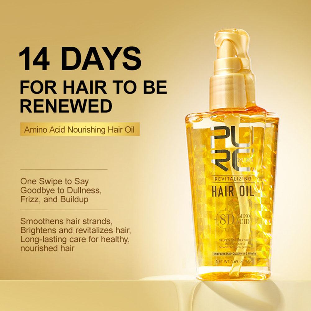 Natural Aminoacid hair oil Hai - Hair Care Essence Oil ulasan dan harga