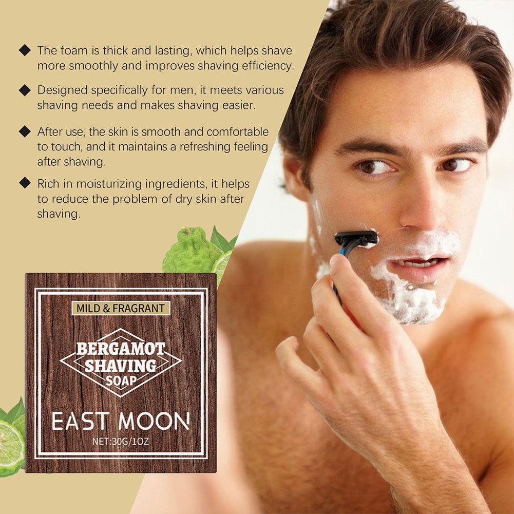 Bergamot Shaving Soap for Men  - Hair Care Cream ulasan dan harga