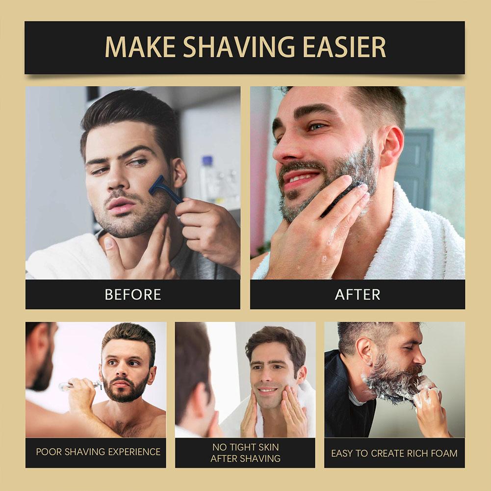 Bergamot Shaving Soap for Men  - Hair Care Cream ulasan dan harga