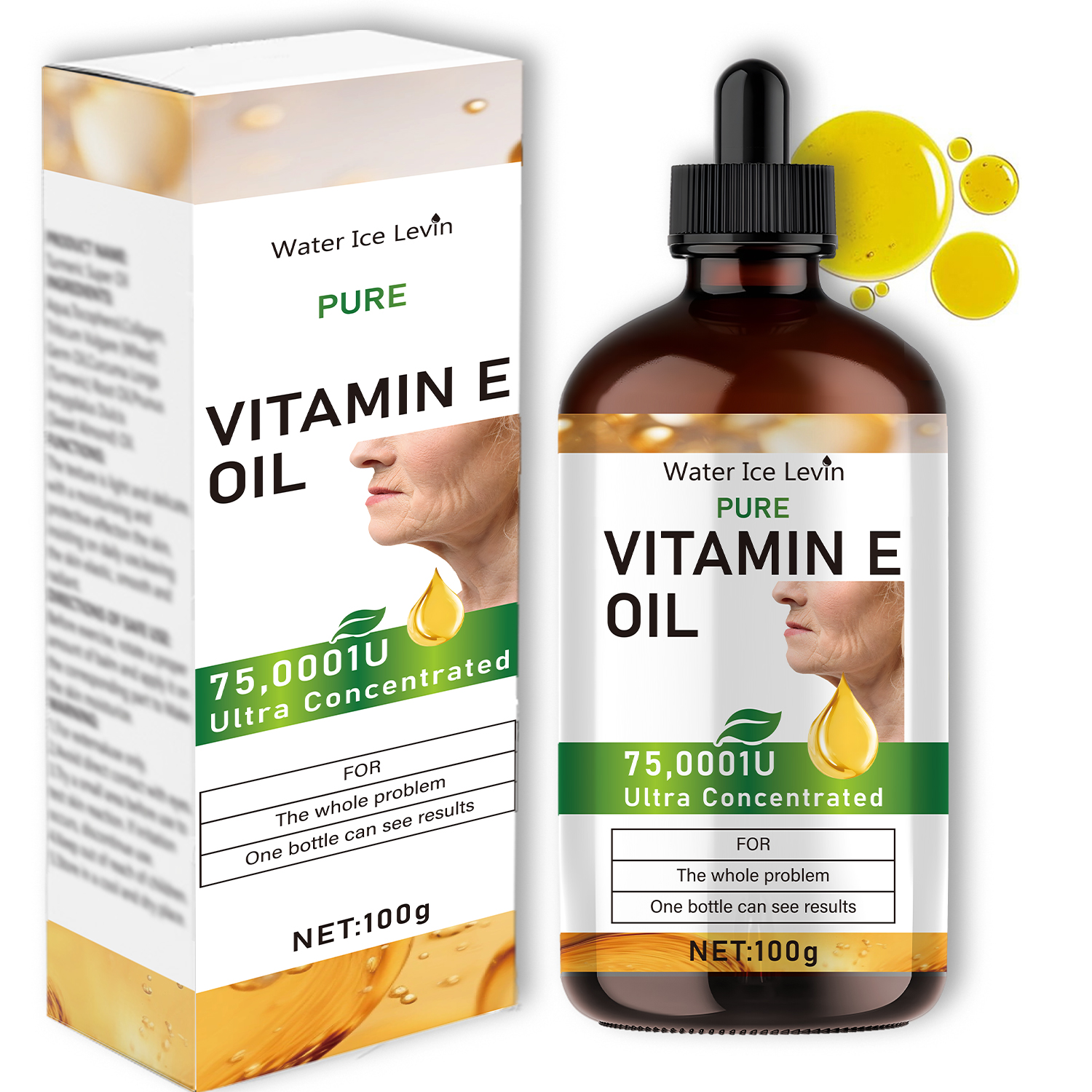 100ml Natural Vitamin E Essent - Hair Care Collagen ulasan dan harga