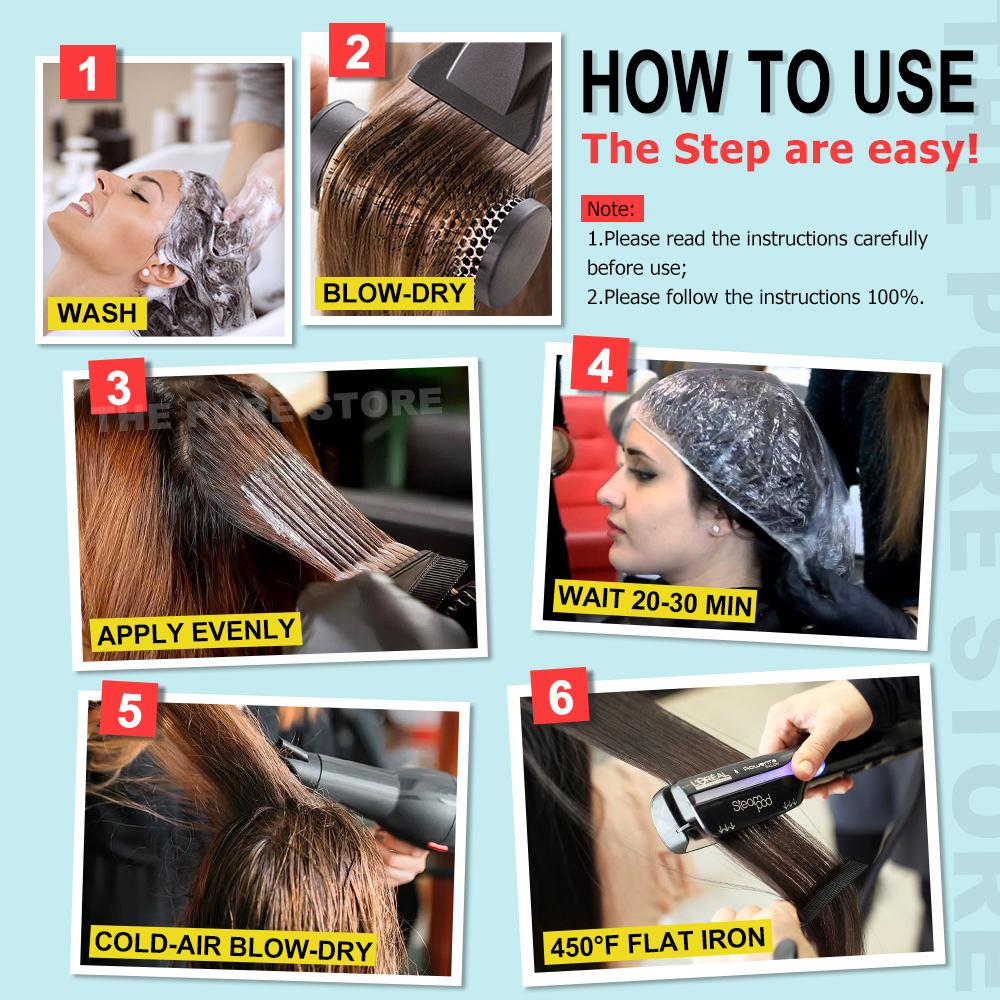 PURC 5% Keratin Smoothing Trea - Hair Care Keratin ulasan dan harga