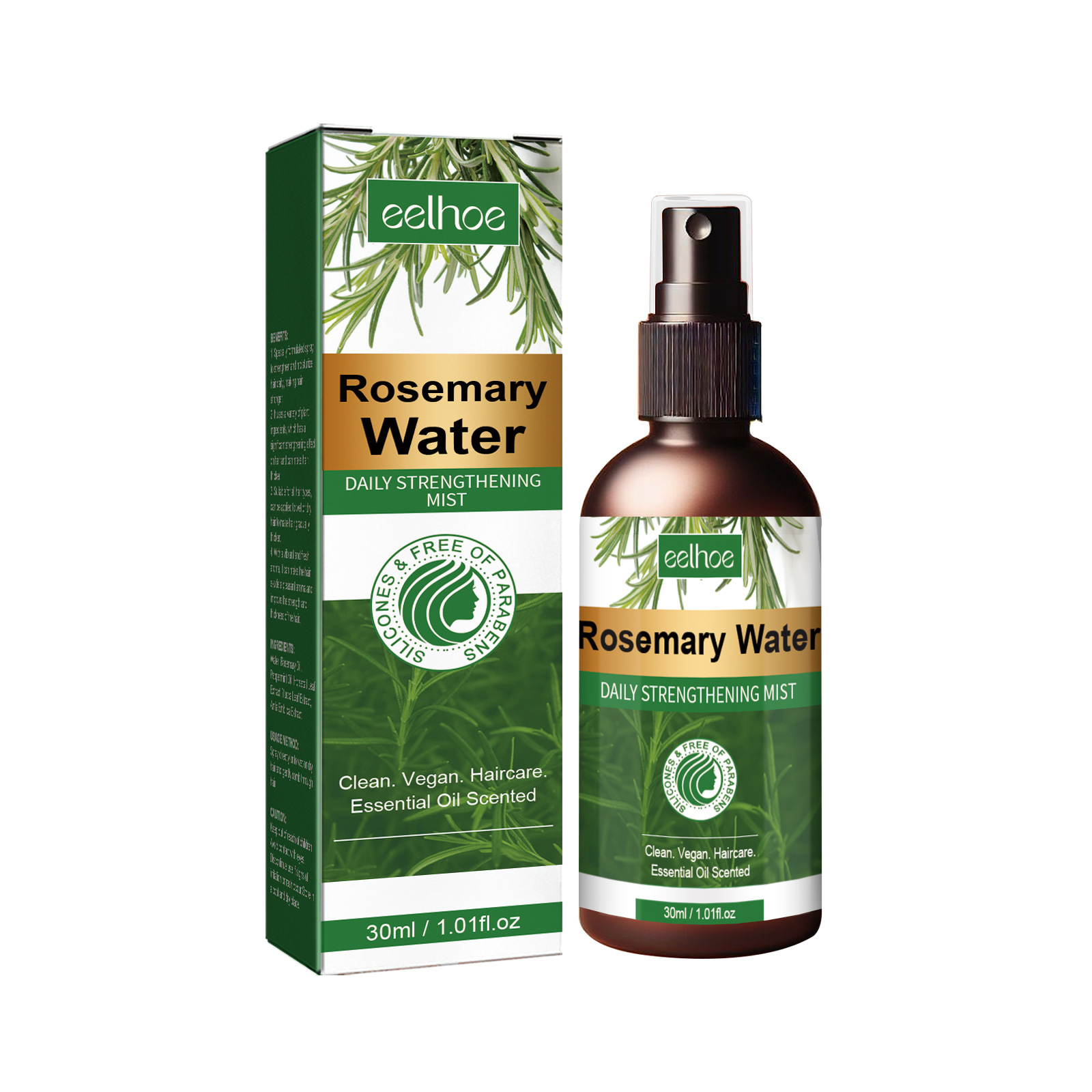 Rosemary Spray for Hair Nouris - Hair Care Growth ulasan dan harga