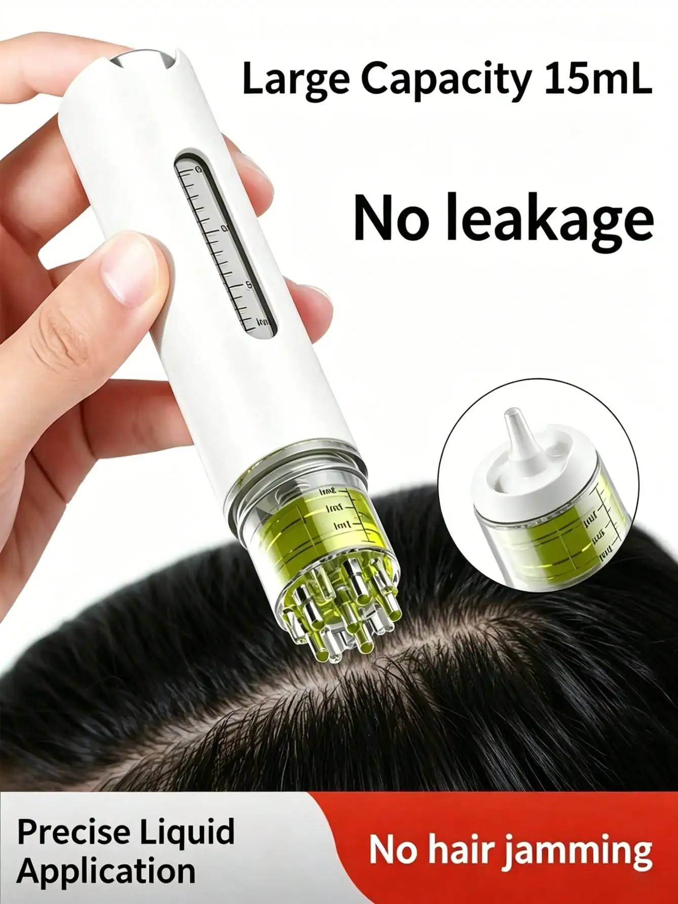 Scalp Applicator Travel Capaci - Hair Care Growth ulasan dan harga