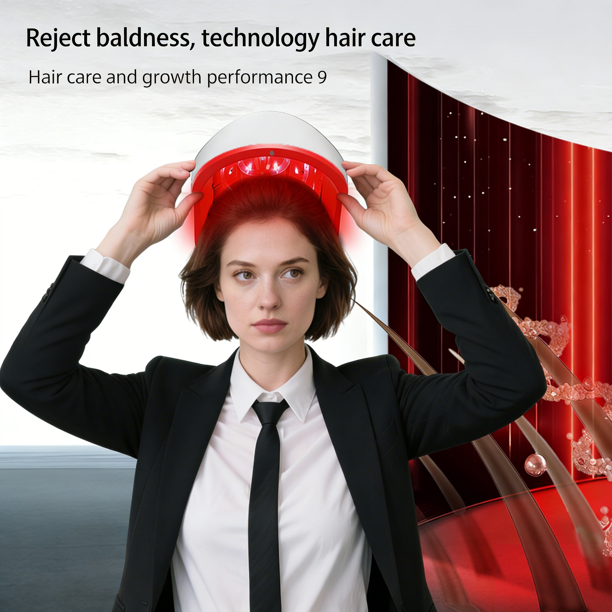 Red Light Therapy Device Hat N - Hair Care Routine ulasan dan harga