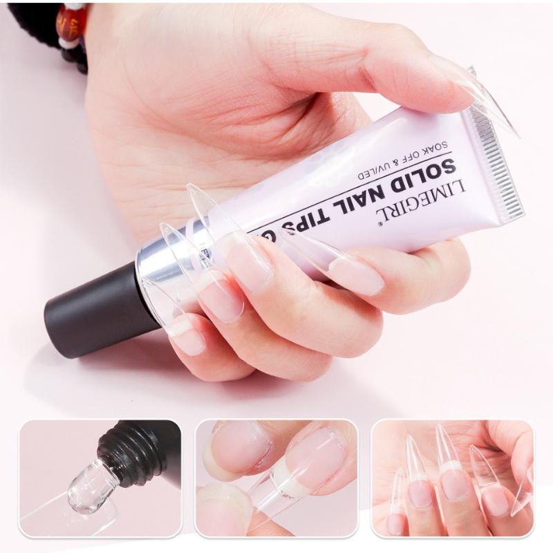 30g Soft Transparent Nail Tips - Hair Care Gel ulasan dan harga