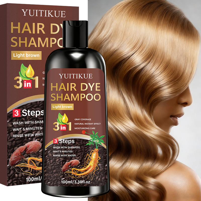 YUITIKUE 3-in-1 Light Brown Ha - Hair Care Step ulasan dan harga