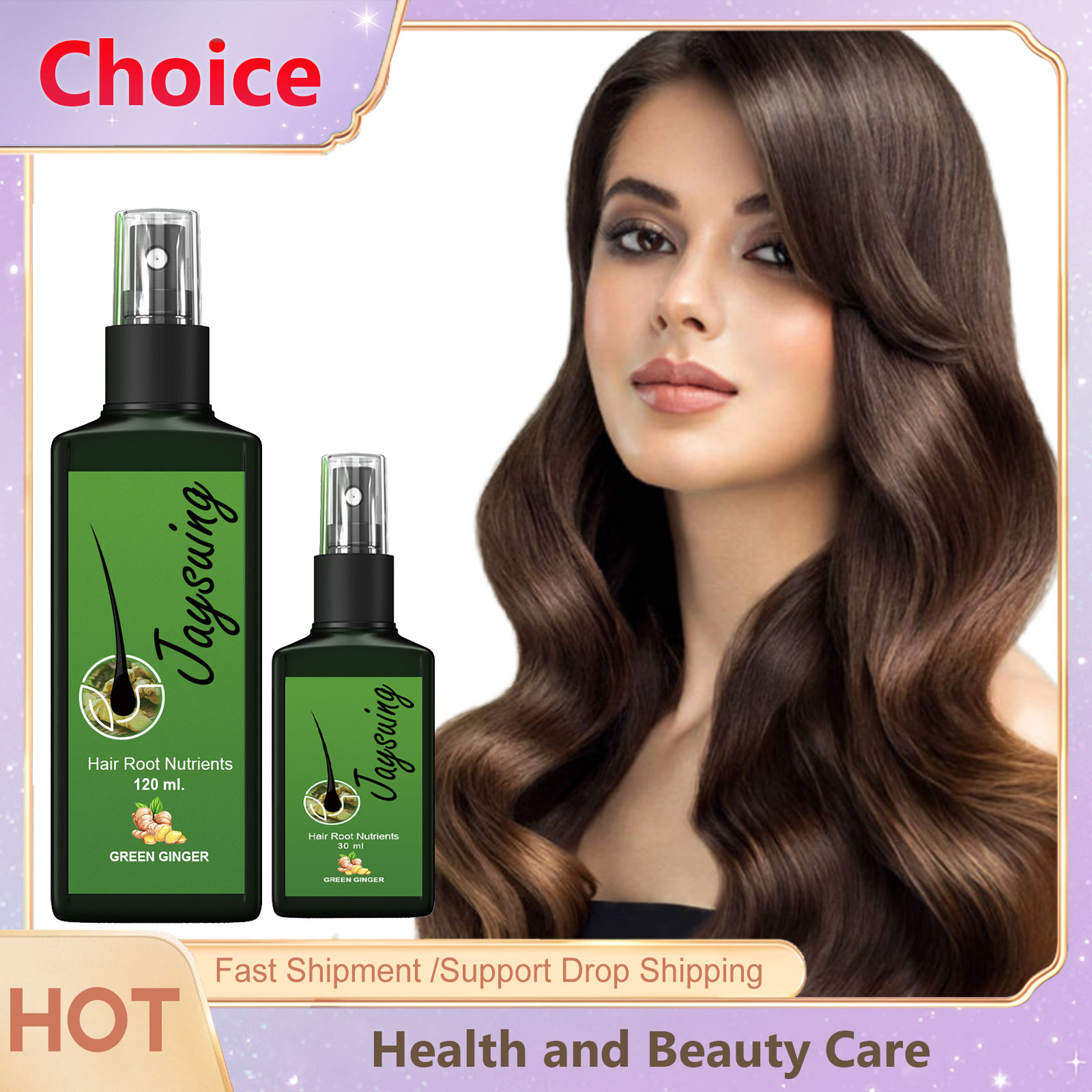 Hair Growth Oil Spray Nourishi - Hair Care Essence Oil ulasan dan harga