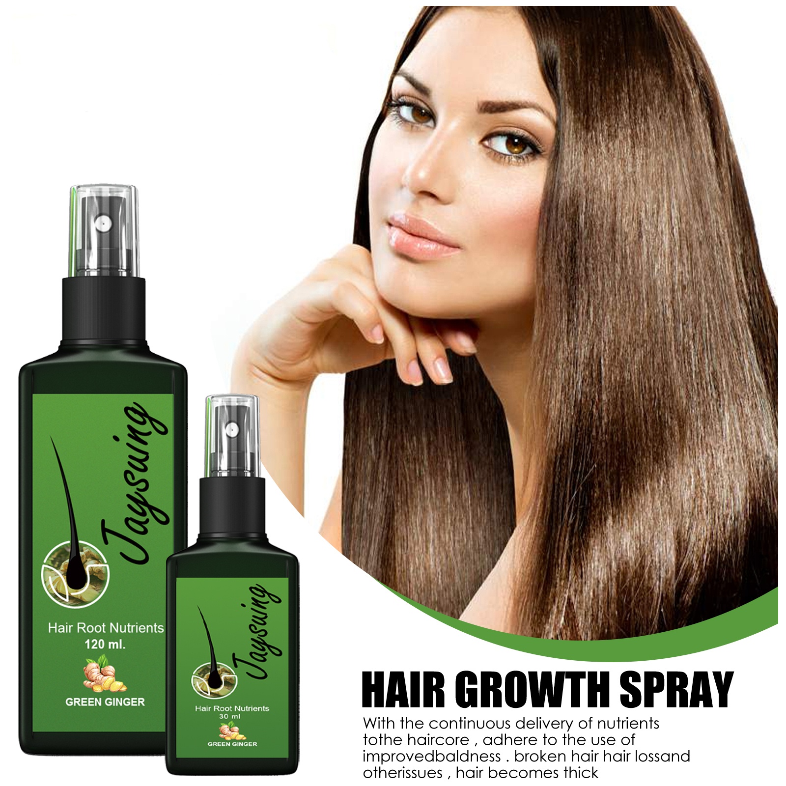 Hair Growth Oil Spray Nourishi - Hair Care Essence Oil ulasan dan harga