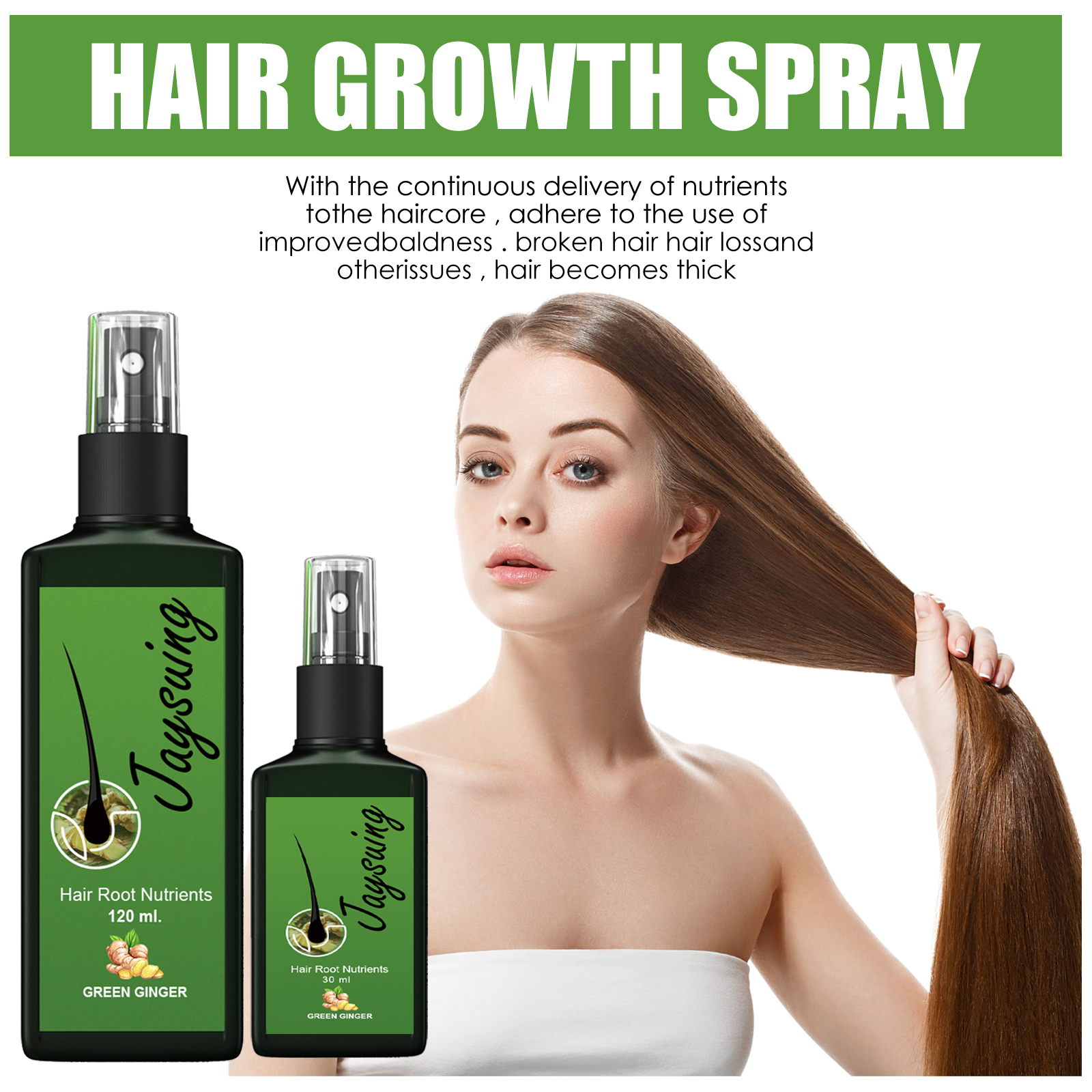 Hair Growth Oil Spray Nourishi - Hair Care Essence Oil ulasan dan harga