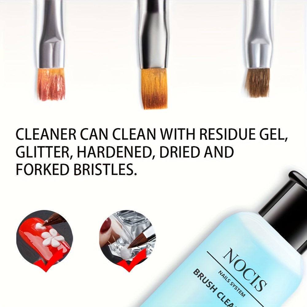 NOCIS 75ml Acrylic Nail Brush  - Hair Care Gel ulasan dan harga